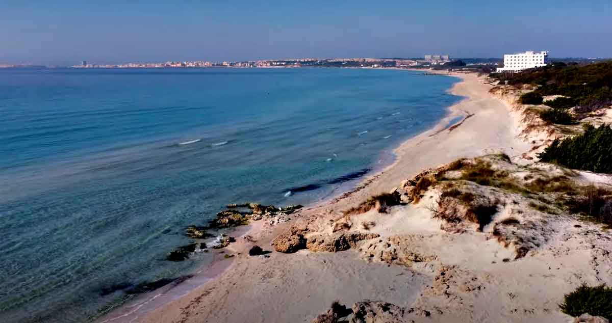 Spiaggia di Gallipoli in Puglia