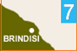Cartina Terra di Brindisi